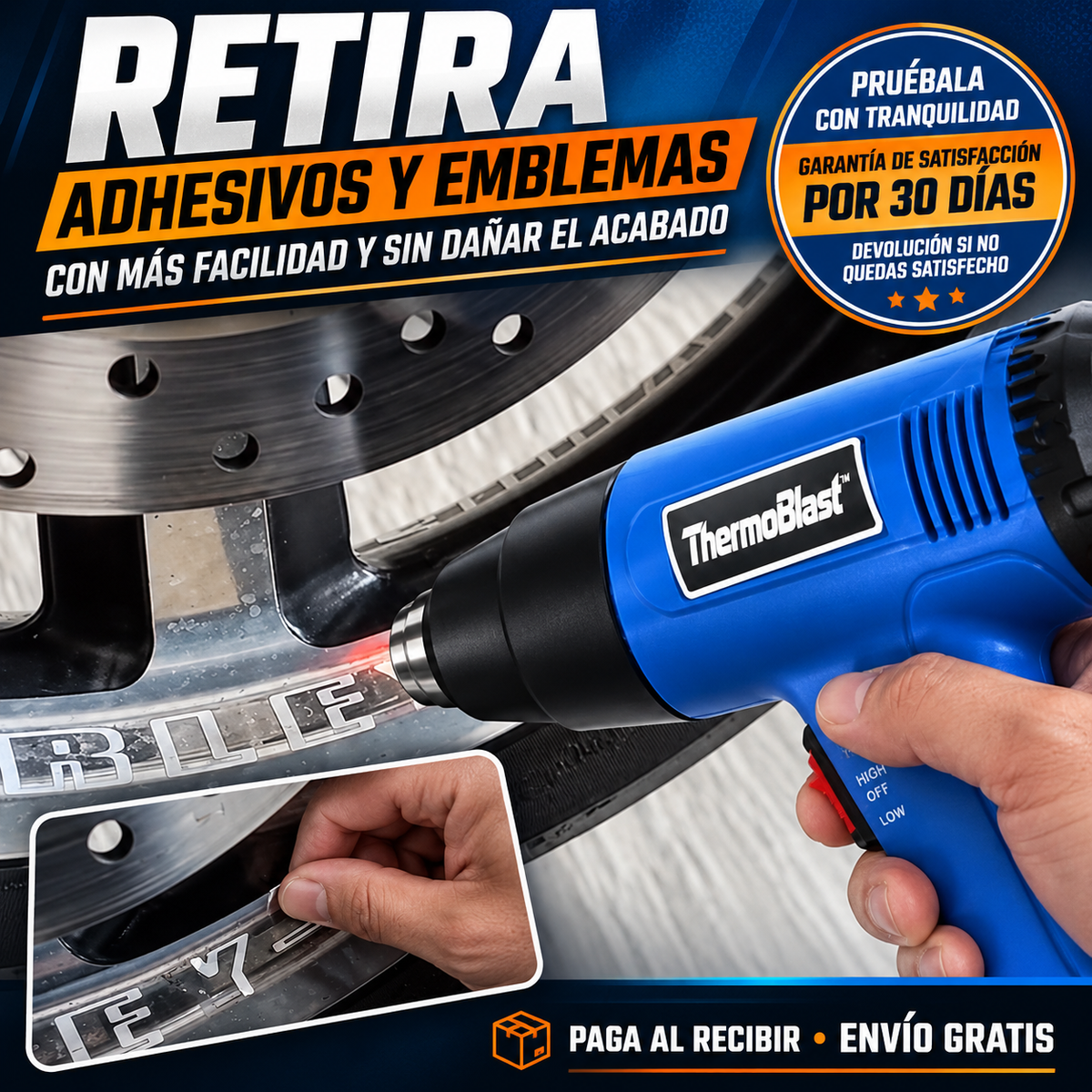 ThermoBlast™ Pistola de Calor