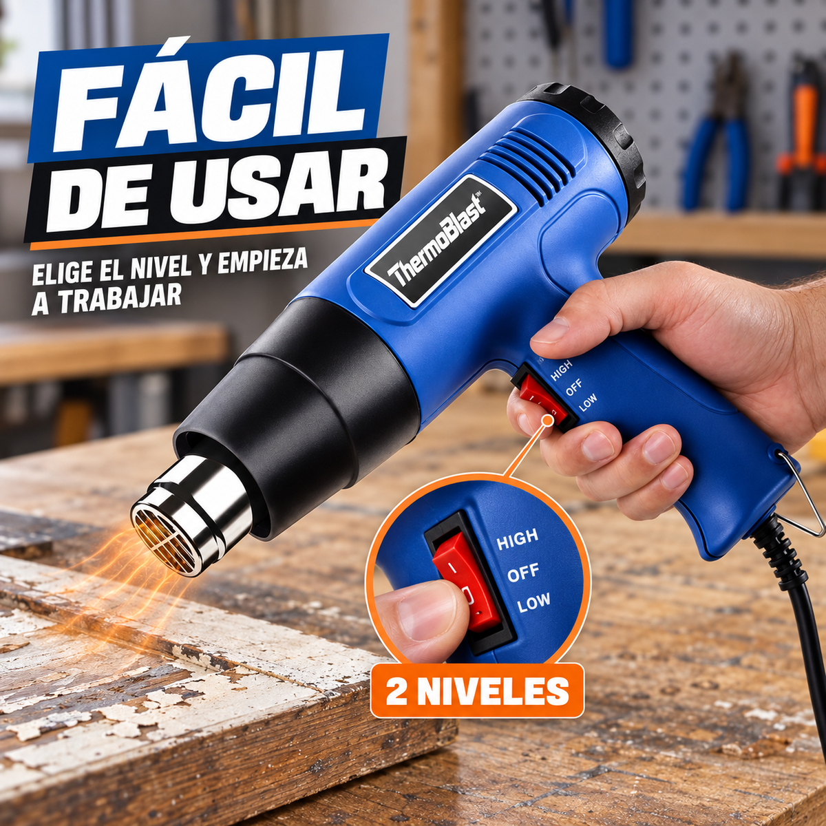 ThermoBlast™ Pistola de Calor