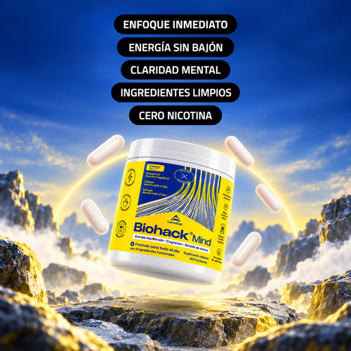Biohack Mind® Concéntrate Mejor y Haz Más en Menos Tiempo